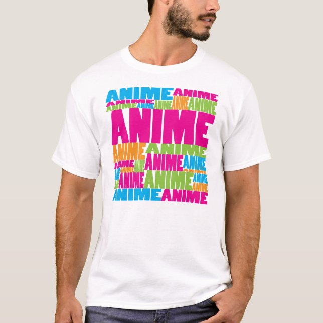 Camiseta Animado colorido (Anverso)