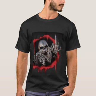 Camiseta Animado-Cráneo