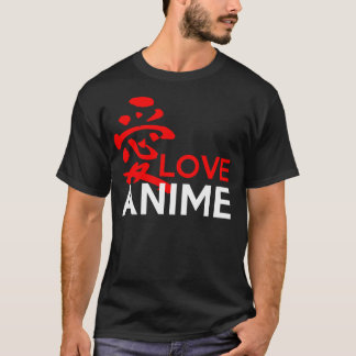 Camiseta Animado del amor del Ai