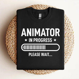 Camiseta Animador En Progreso Futuro Animador