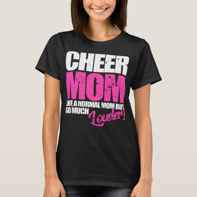 Camiseta Animador Funny Cheer Mama (Anverso)