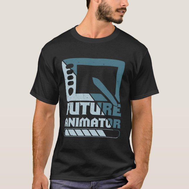 Camiseta Animador Futuro Coon Animator Animator Er (Anverso)