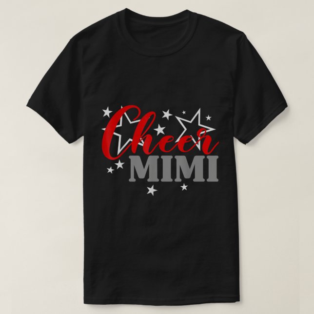 Camiseta Animador Orgulloso Alegre Deportivo Mimi Pride (Diseño del anverso)