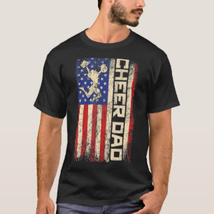 Camiseta Animador papá Cheer papá papá papá padre de bander