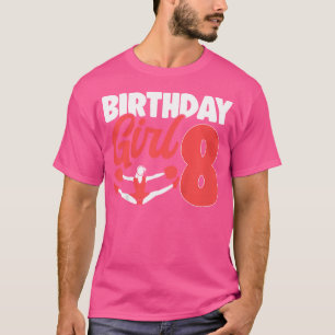 Camiseta Animadora Cumpleaños Animadora Chica Lindo Porrist
