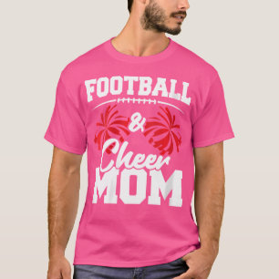 Camiseta Animadora de fútbol americano y porristas Mamá Esc