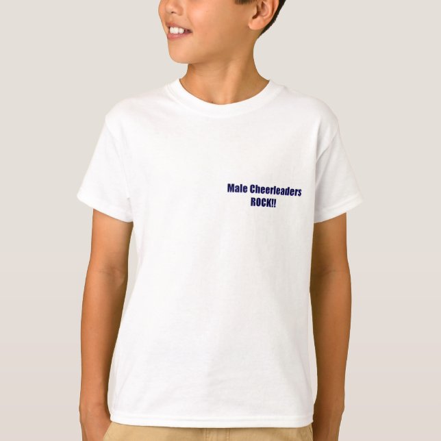 Camiseta animadora juvenil (Anverso)