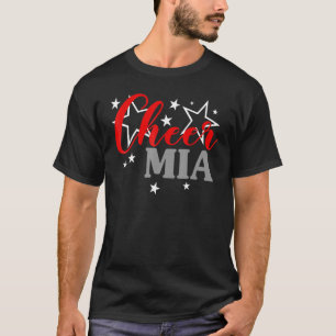 Camiseta Animadora Orgullosa Aplauso Mia Orgullo Deportes P