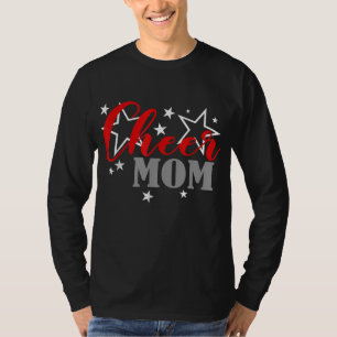 Camiseta Animadora Orgullosa Salud Mamá Orgullo Deportista