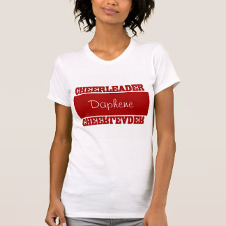 Camiseta animadora Personalizado Rojo