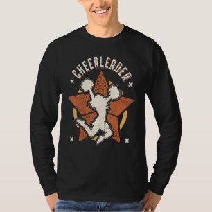 Camiseta Animadora Porrista Vintage Retro Clásico Spo