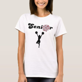 Camiseta Animadora Senior de Doble Cara Granate y Gris