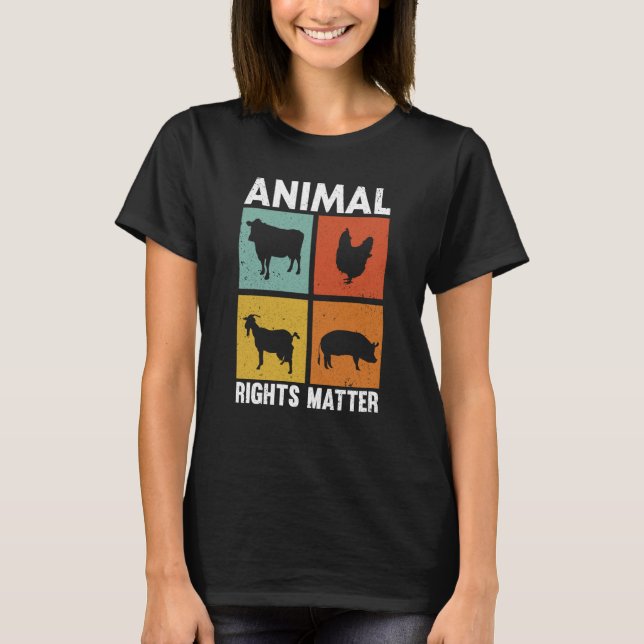 Camiseta Animal Activist Rescue Animals Conservation Rights (Anverso)