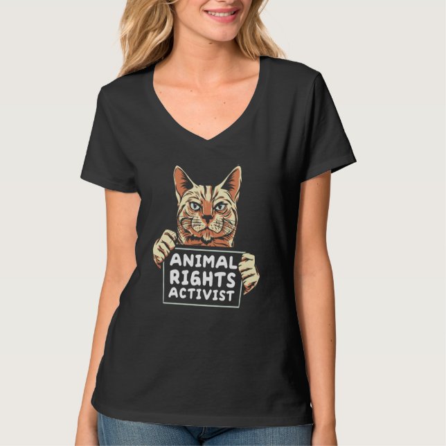 Camiseta Animal Activist Rescue Animals Conservation Rights (Anverso)