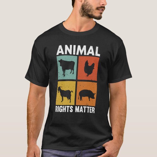 Camiseta Animal Activist Rescue Animals Conservation Rights (Anverso)