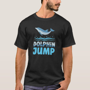 Camiseta Animal acuático biólogo marino Dolphin Jump