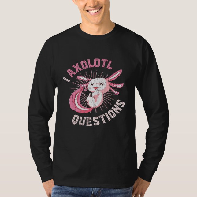 Camiseta Animal anfibio Mexicano Salamander Axolotl (Anverso)