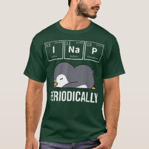 Camiseta Animal Antártico Durmiente I Nap Periódicamente PJ