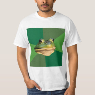 Camiseta Animal asqueroso Meme del consejo de la rana del