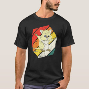 Camiseta Animal australiano de vida salvaje Quokka Retro Au