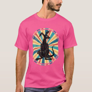 Camiseta Animal australiano retro Australia canguro