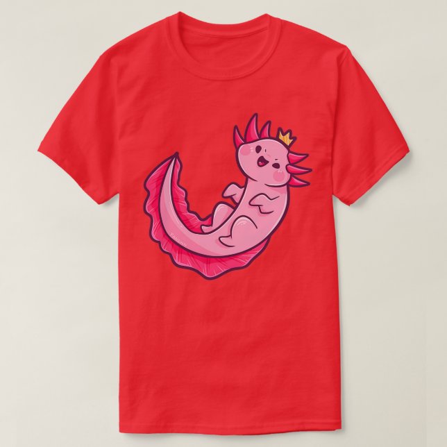 Camiseta Animal Axolotal México (Diseño del anverso)