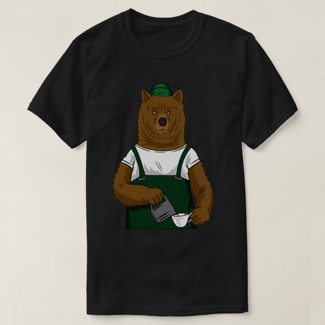 Camiseta Animal Bearista (Diseño del anverso)