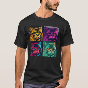Camiseta Animal colorido del Ilustracion pop de Singapur