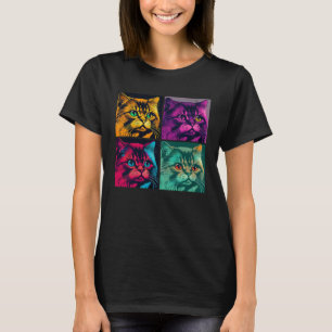 Camiseta Animal colorido del Ilustracion pop de Singapur