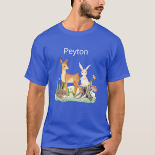 Camiseta Animal conejo erizo Peyton niño