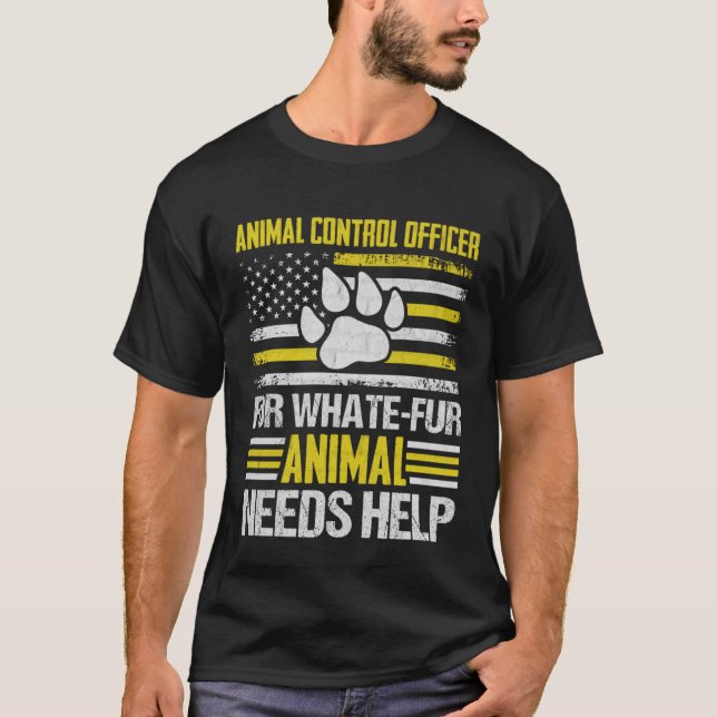 Camiseta Animal Control Officer  Animal Catcher  7 (Anverso)