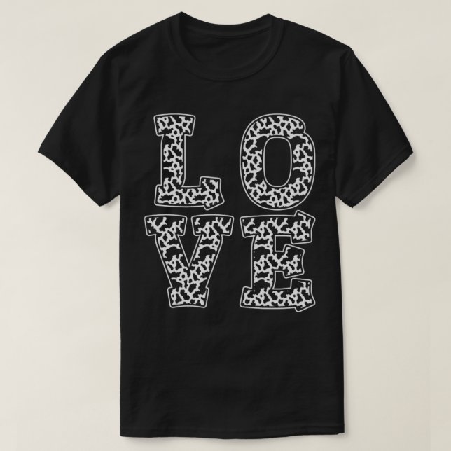 Camiseta Animal Cow Print Love Cow Pattern Cow (Diseño del anverso)