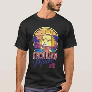 Camiseta Animal Crossing New Horizons Isabelle Vacation Mod