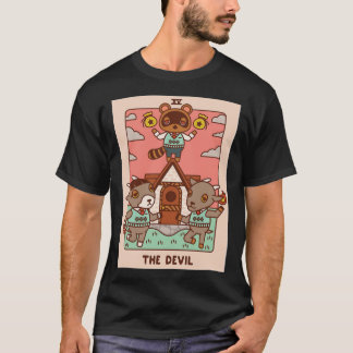 Camiseta animal crossing new horizons tom nook the devil T-