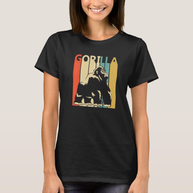 Camiseta Animal Cute Gorilla (Anverso)