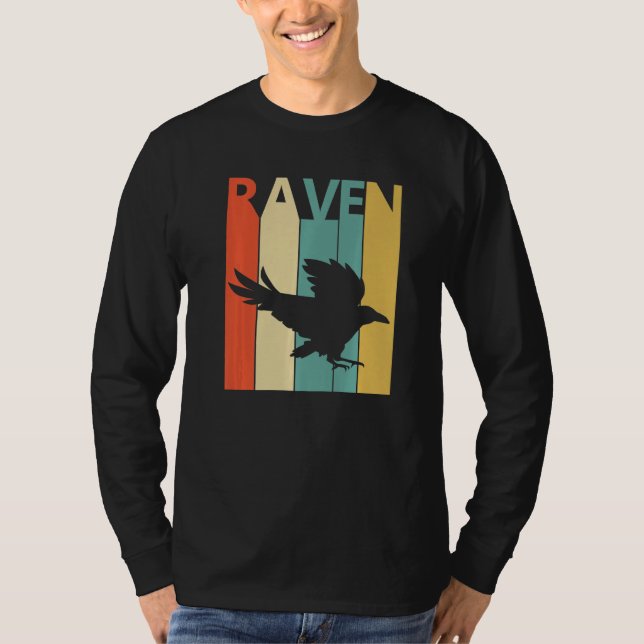 Camiseta Animal Cute Raven (Anverso)