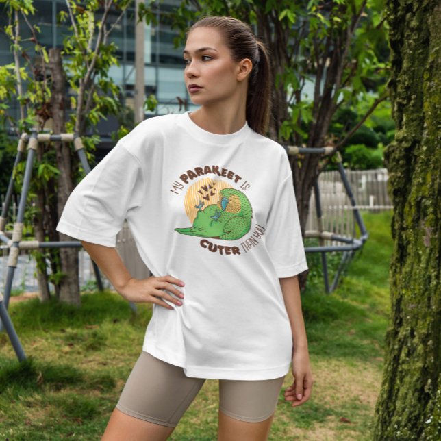 Camiseta Animal de Ave de Parakeet (Subido por el creador)
