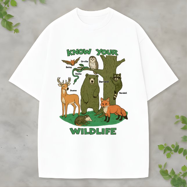 Camiseta Animal de bosque Creature Outfit educativo (Subido por el creador)