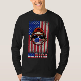 Camiseta Animal de Bulldog francés americano