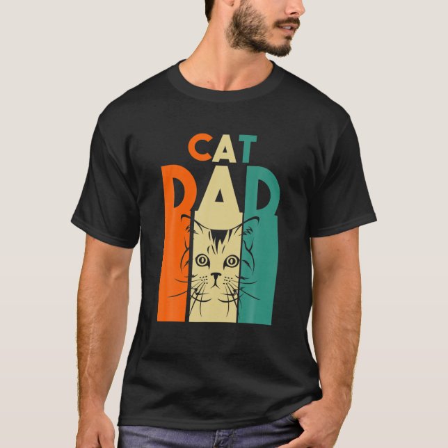 Camiseta Animal de Cat Dad (Anverso)