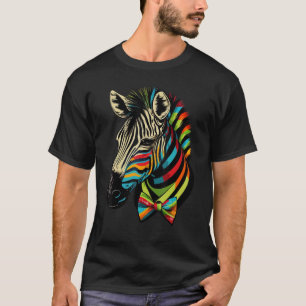 Camiseta Animal de Cebra Cuta en Cebra 2