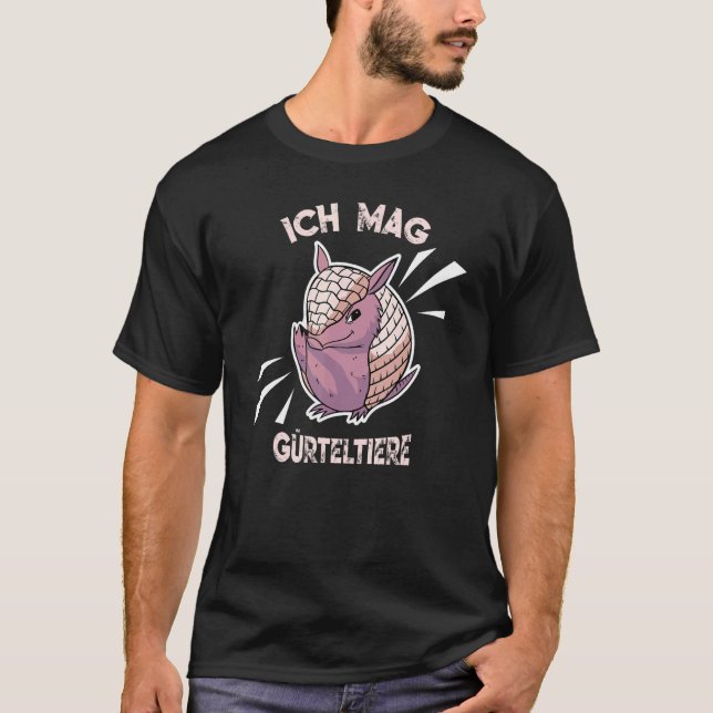 Camiseta Animal de Cinturón Divertido (Anverso)