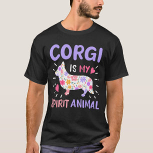 Camiseta Animal de Corgi Welsh Spirit