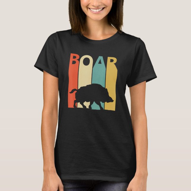 Camiseta Animal de Cute Boar (Anverso)