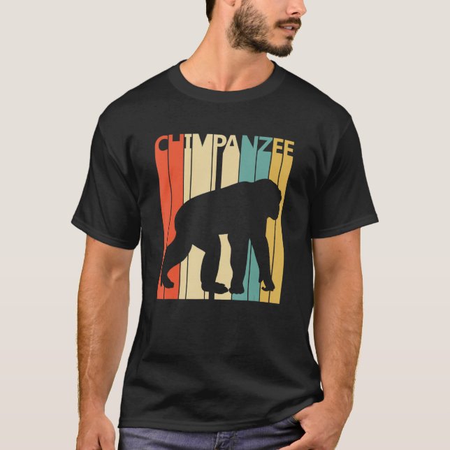 Camiseta Animal de Cute Chimpanzee (Anverso)