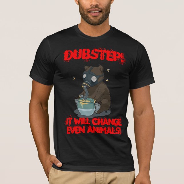 Camiseta ANIMAL de Dubstep (Anverso)