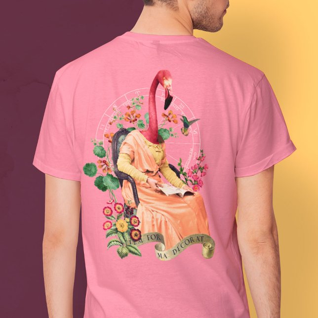 CAMISETA ANIMAL DE FLAMINGO FANCY (Subido por el creador)