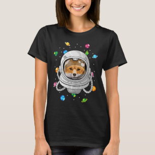 Camiseta Animal de Fox Astronauta Profundo En El Universo C