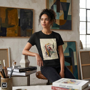 Camiseta Animal de Franz Marc, Arte expresionista vintage