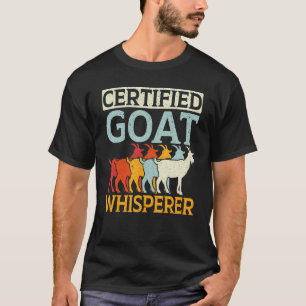 Camiseta Animal de granja de cabras Whisperer Ranch
